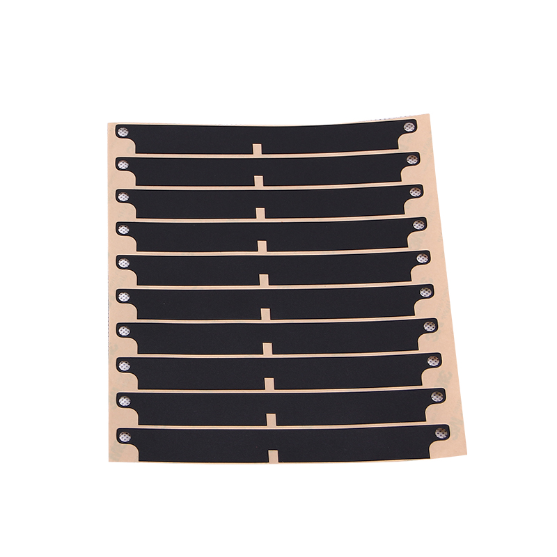 加工定制無鹵黑色pc絕緣片麥拉片 防火耐高溫開關電源絕緣片