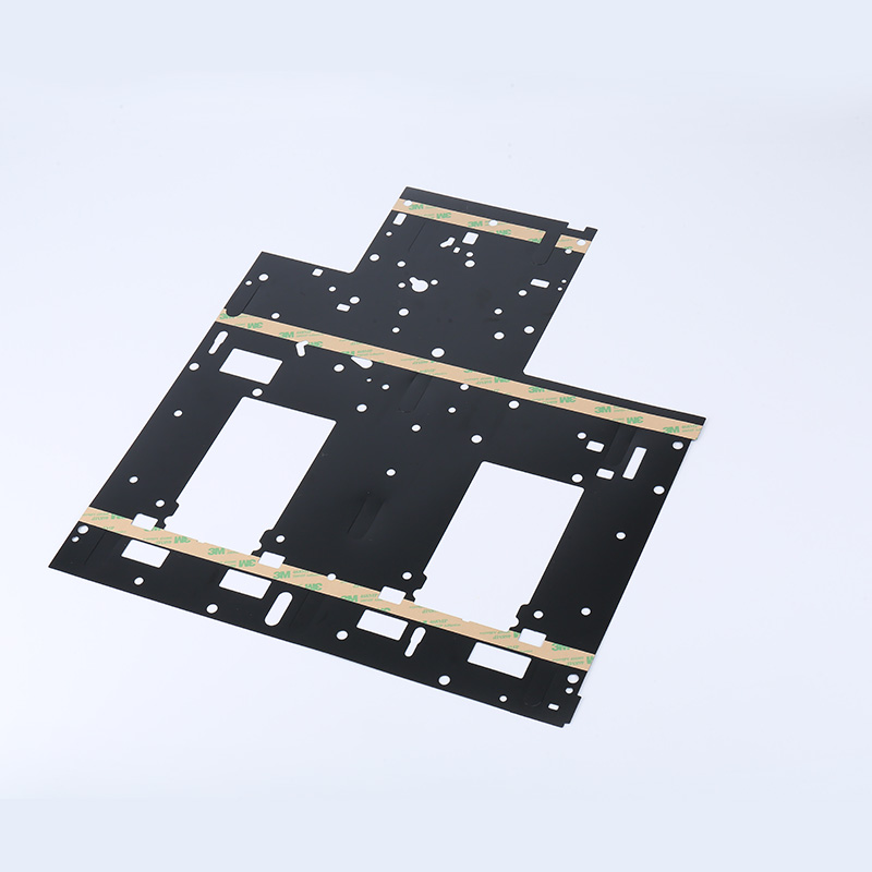 供應(yīng)服務(wù)器托盤耐高溫黑色PC絕緣片